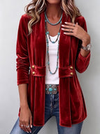 Emma™ | Chaqueta vaquera con estampado de leopardo