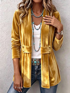 Emma™ | Chaqueta vaquera con estampado de leopardo