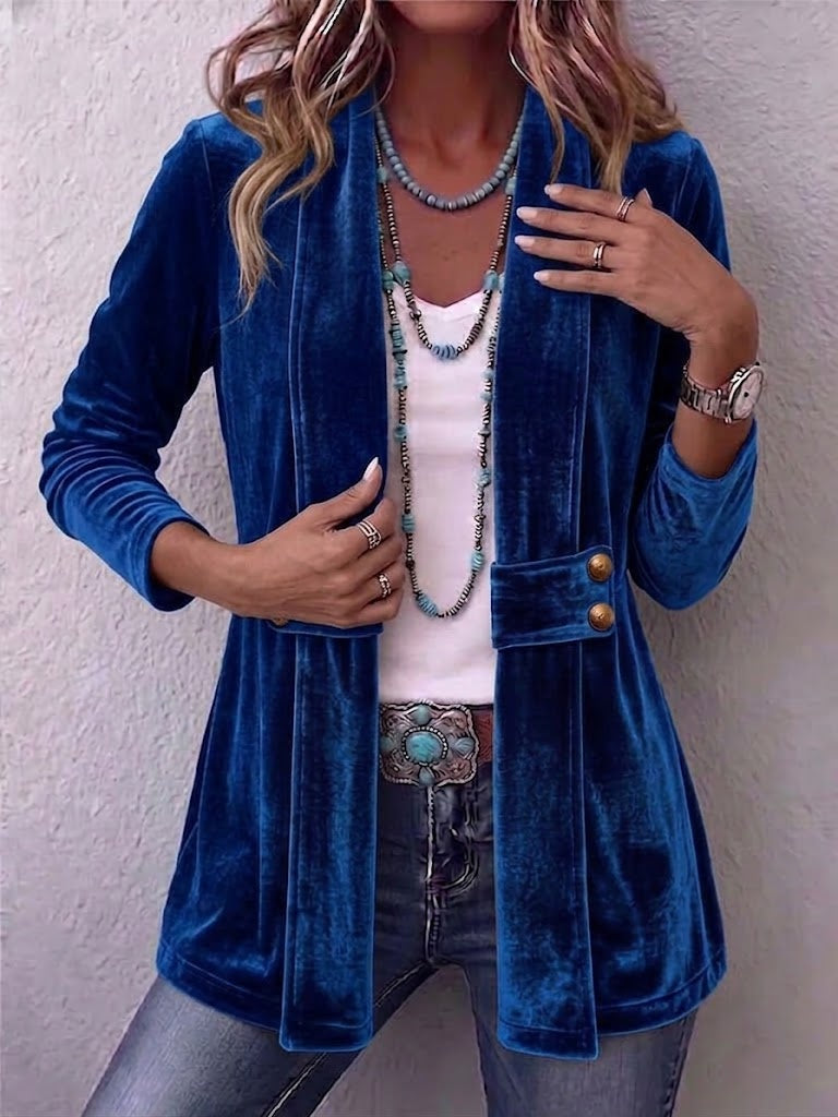Emma™ | Chaqueta vaquera con estampado de leopardo
