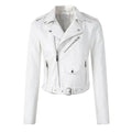 Margot™ | Chaqueta motera de piel sintética con cremallera asimétrica