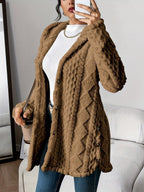 Lucy™ | Chaqueta polar oversize con capucha y botones