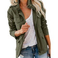 Joanna™ | Chaqueta militar utilitaria con múltiples bolsillos