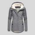 Annabelle™ | Parka impermeable con capucha y forro sherpa