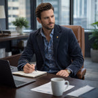 Jesse™ | Blazer de pana entallado con forro estampado