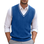 Harrison™ | Chaleco de punto de ochos con cuello en V