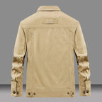 Lucas™ | Chaqueta militar de algodón con múltiples bolsillos