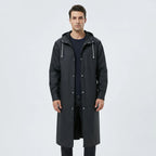 Vincent™ | Chubasquero largo impermeable con capucha