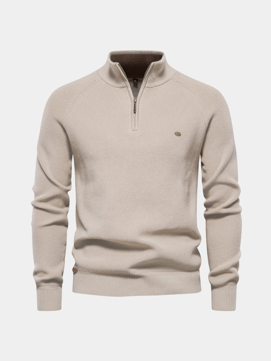 Noah™ | Jersey de punto de hombre con media cremallera