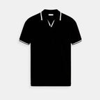 Wade™ | Polo de punto de manga corta con cuello abierto