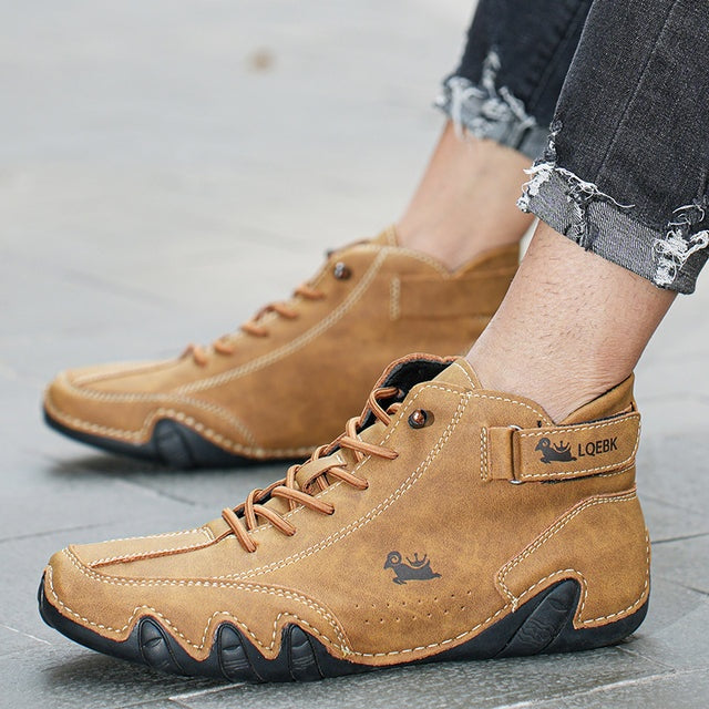 Luke™ | Botas chukka de ante casual con cordones