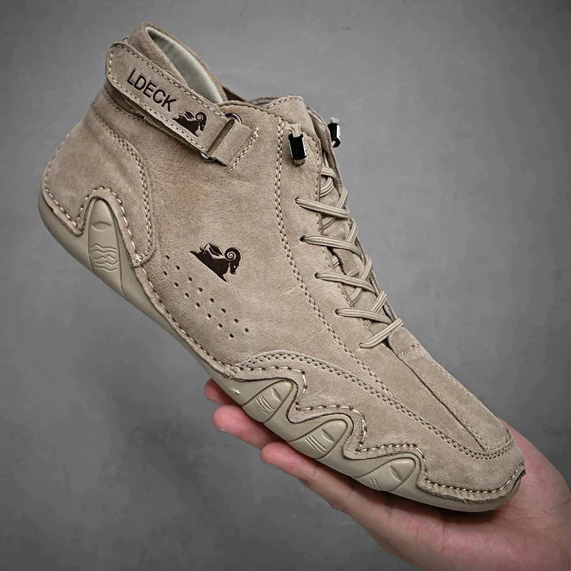 Luke™ | Botas chukka de ante casual con cordones