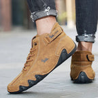 Luke™ | Botas chukka de ante casual con cordones