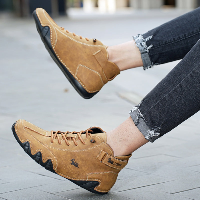 Luke™ | Botas chukka de ante casual con cordones