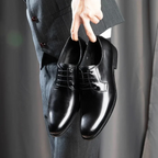 Frank™ | Zapatos derby de piel con cordones