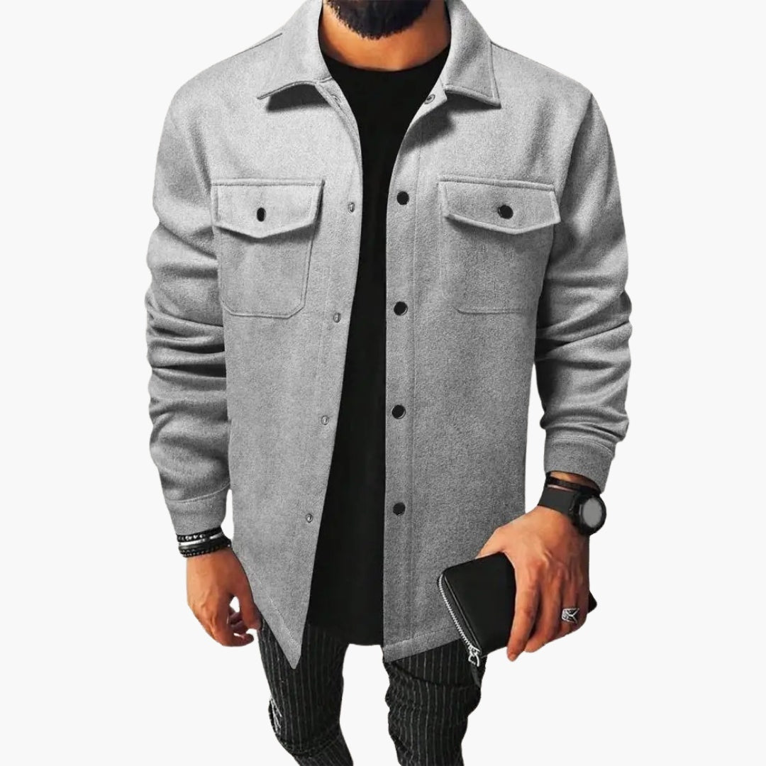 Henry™ | Cazadora de entretiempo oversize con bolsillos