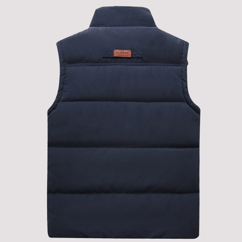 Landon™ | Chaleco acolchado térmico con forro y cuello alto