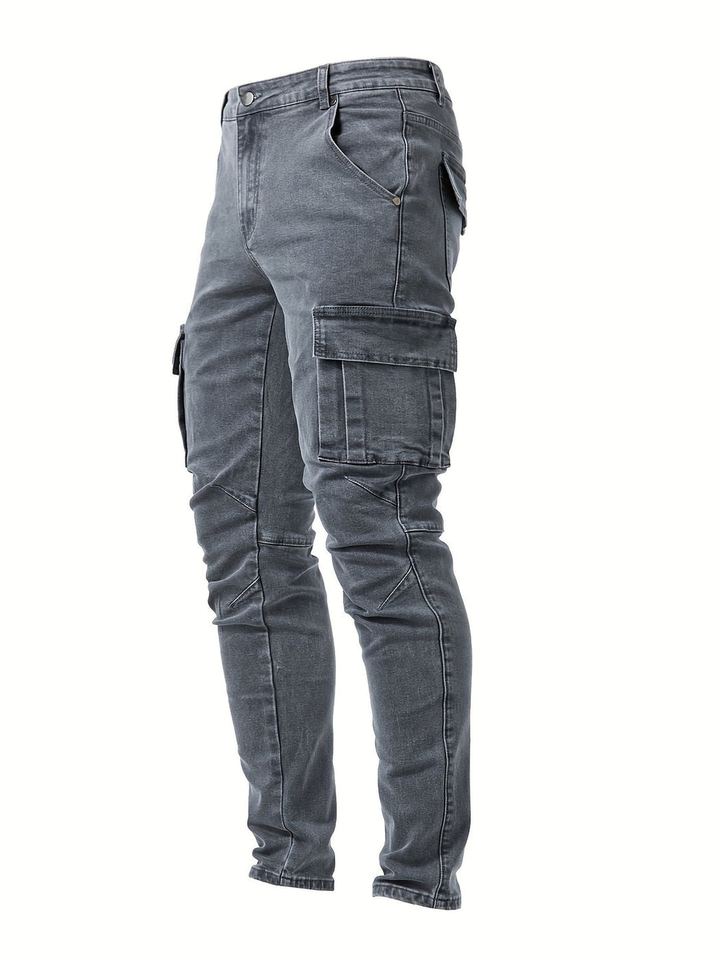 Joshua™ | Vaqueros cargo slim con bolsillos laterales