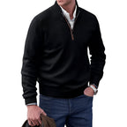 Jonah™ | Jersey de punto con cuello alto y media cremallera
