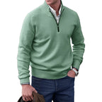 Jonah™ | Jersey de punto con cuello alto y media cremallera