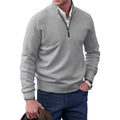Jonah™ | Jersey de punto con cuello alto y media cremallera