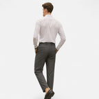 Lucas™ | Pantalón de vestir tobillero slim con pinzas