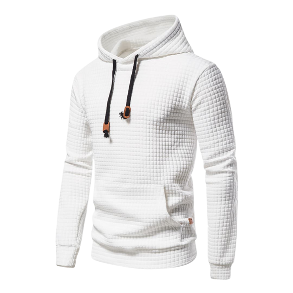 Dean™ | Sudadera con capucha de textura de cuadros