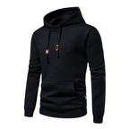 Dean™ | Sudadera con capucha de textura de cuadros
