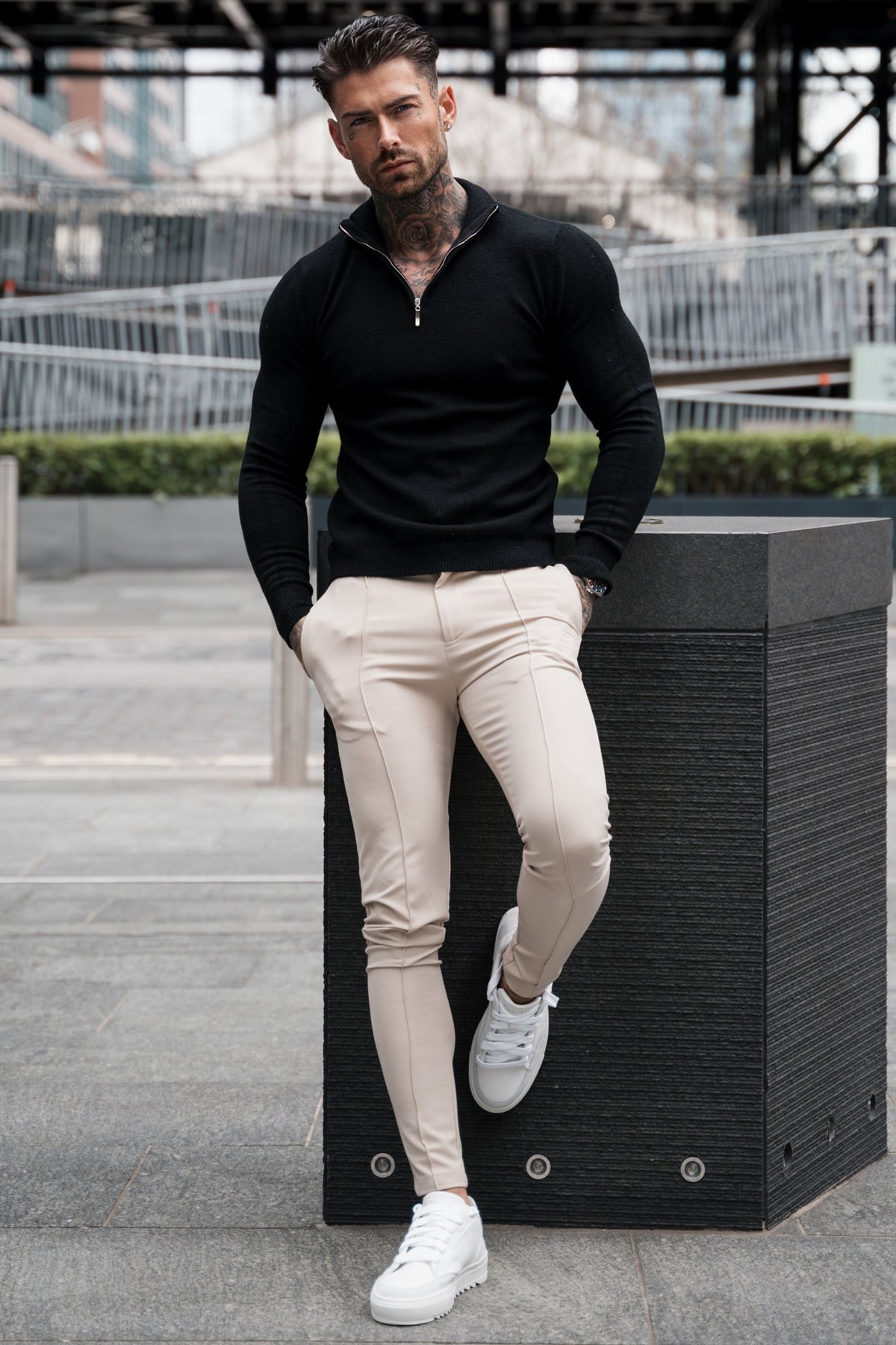 James™ | Pantalón chino slim tapered