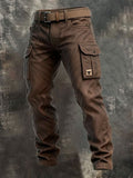 Miles™ | Pantalón de trabajo de lona para hombre con bolsillos cargo