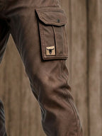 Miles™ | Pantalón de trabajo de lona para hombre con bolsillos cargo