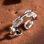 Anillo en Oro «Cadena Radiante» - vista 2