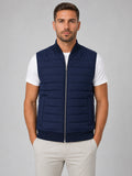 Miles™ | Chaleco acolchado de hombre con cuello alto y cremallera
