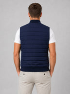 Miles™ | Chaleco acolchado de hombre con cuello alto y cremallera