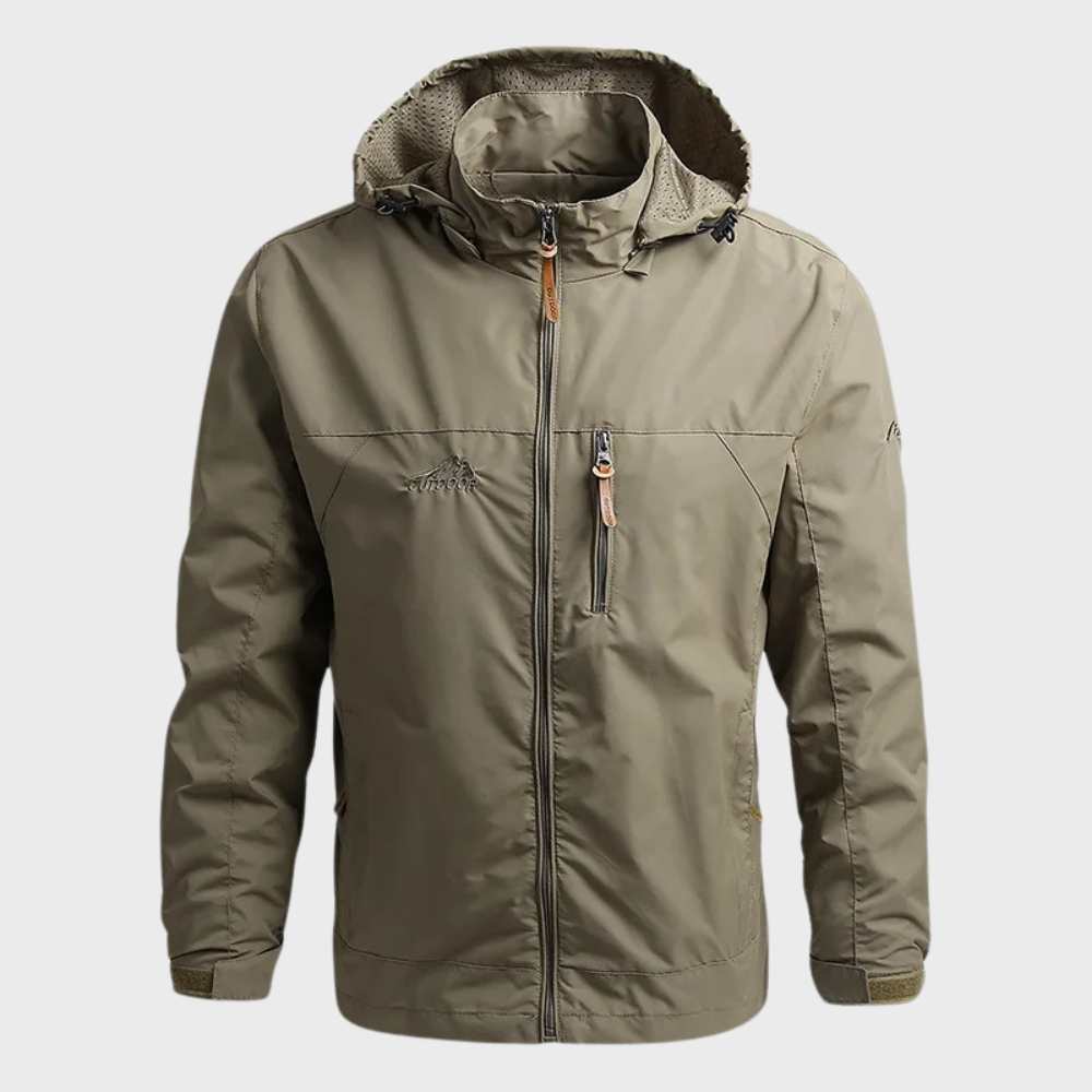 Jonah™ | Chaqueta impermeable cortavientos con capucha