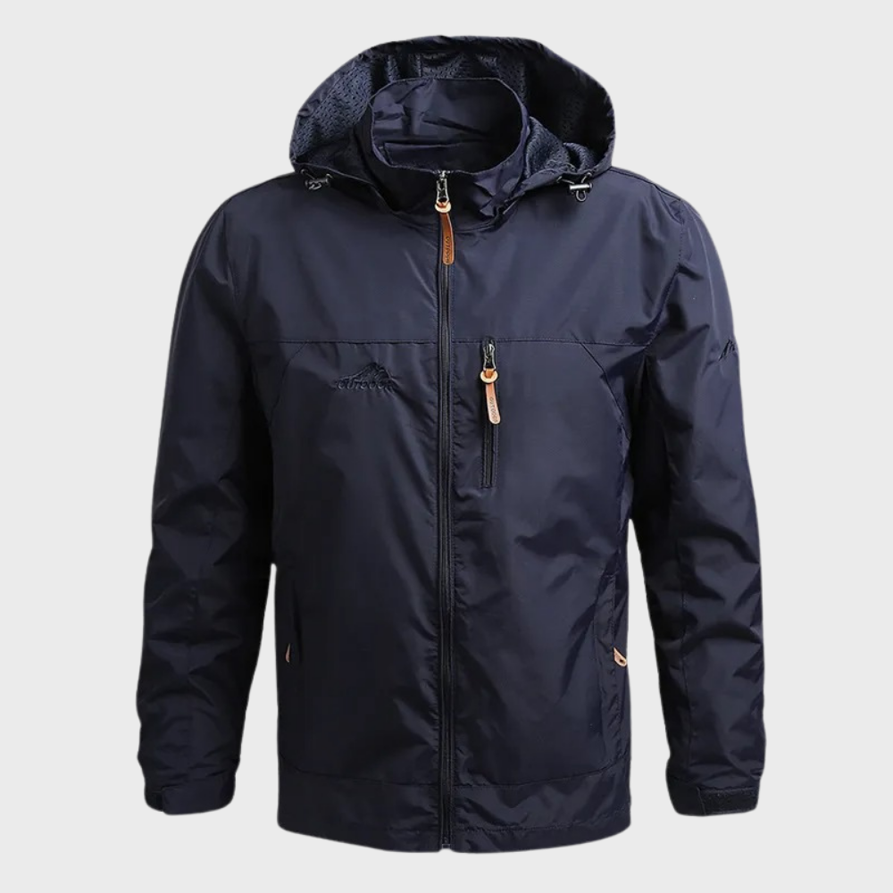 Jonah™ | Chaqueta impermeable cortavientos con capucha