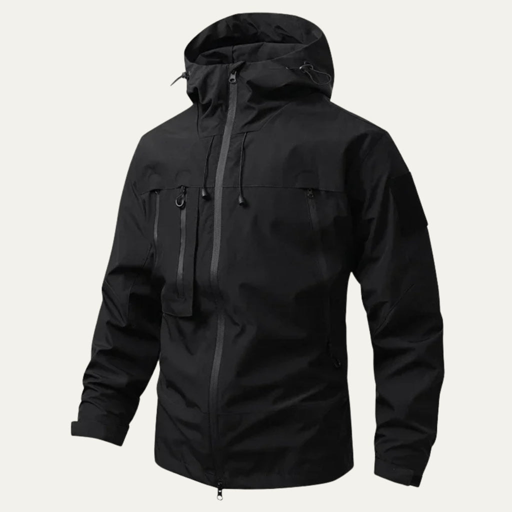 Griffin™ | Chaqueta militar impermeable con capucha y bolsillos