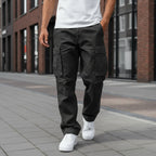 Gavin™ | Pantalón cargo ancho con bolsillos laterales