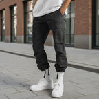 Gavin™ | Pantalón cargo ancho con bolsillos laterales