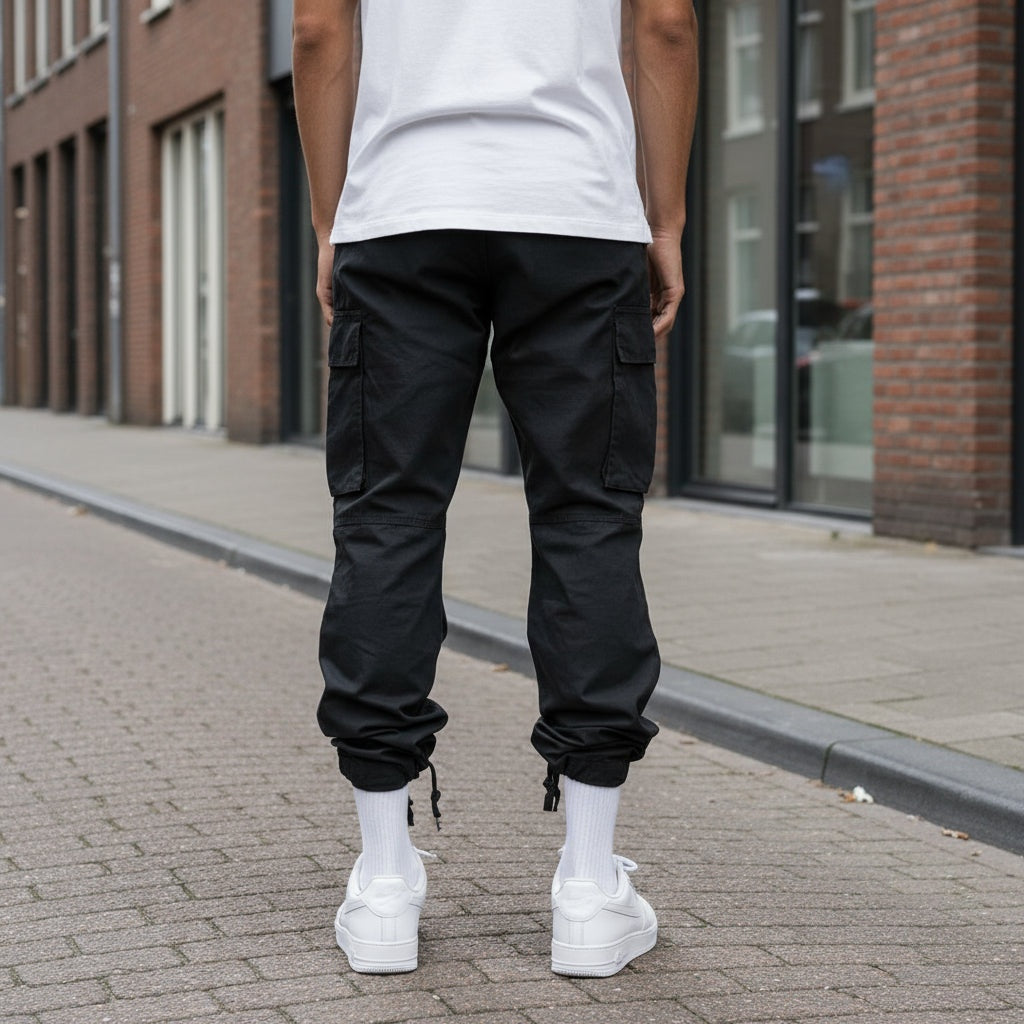 Gavin™ | Pantalón cargo ancho con bolsillos laterales