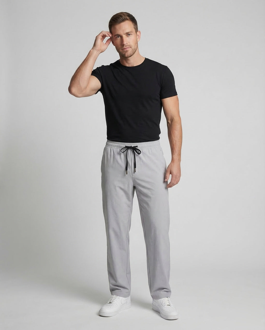 Ethan™ | Pantalón de chándal de corte recto con cintura elástica
