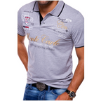 Sawyer™ | Polo con estampado gráfico y cuello en contraste