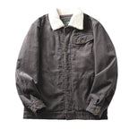 Maxwell™ | Chaqueta corta de pana con forro sherpa