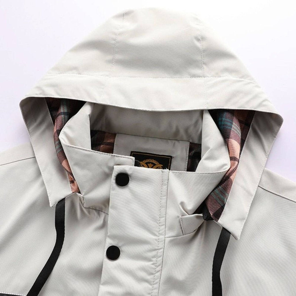 Colin™ | Chubasquero impermeable con capucha y multibolsillos