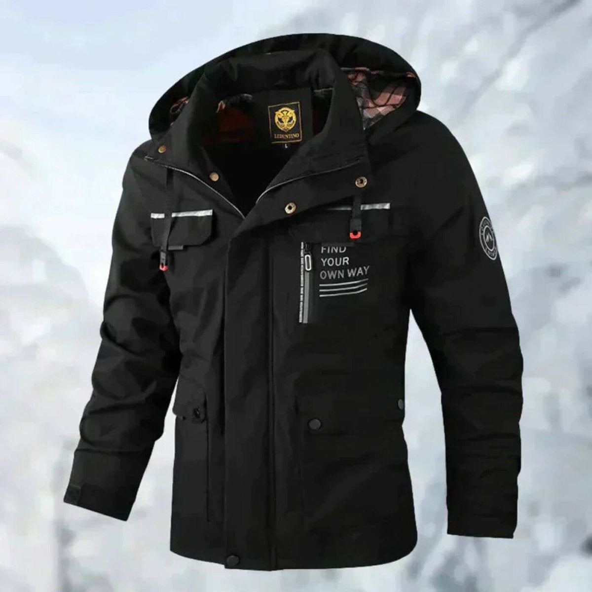 Colin™ | Chubasquero impermeable con capucha y multibolsillos