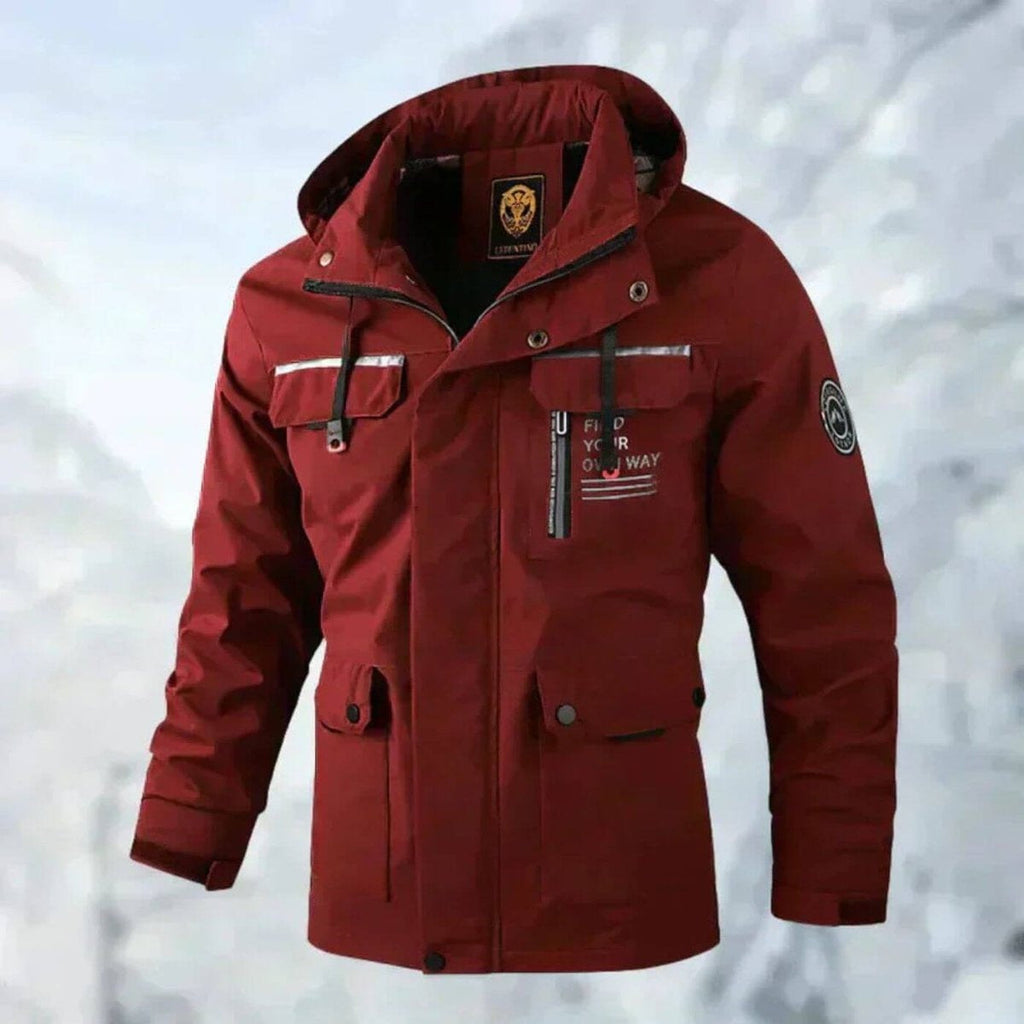 Colin™ | Chubasquero impermeable con capucha y multibolsillos