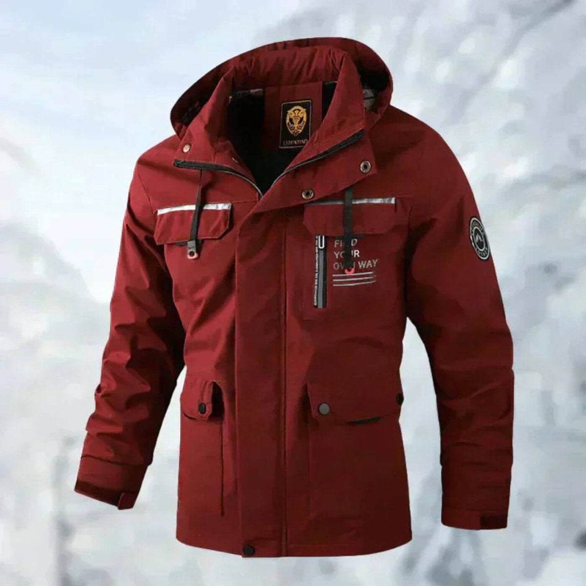 Colin™ | Chubasquero impermeable con capucha y multibolsillos