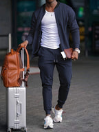 Isaac™ | Chándal con chaqueta de cremallera y jogger