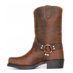 Joseph™ | Botas camperas de piel de media caña con arnés