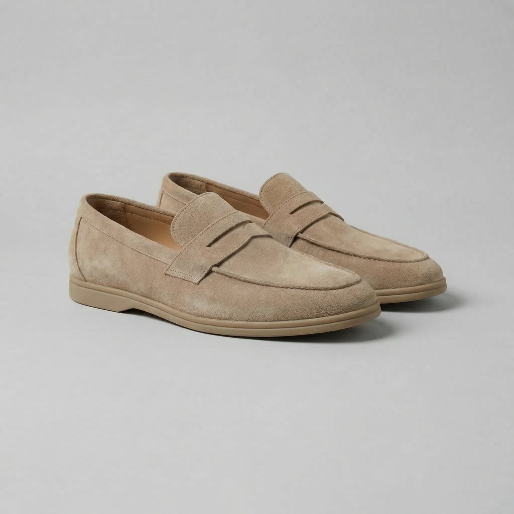 Dylan™ | Mocasines de ante con suela ligera