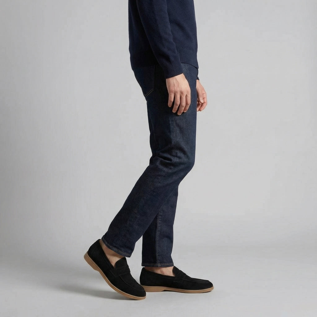 Dylan™ | Mocasines de ante con suela ligera